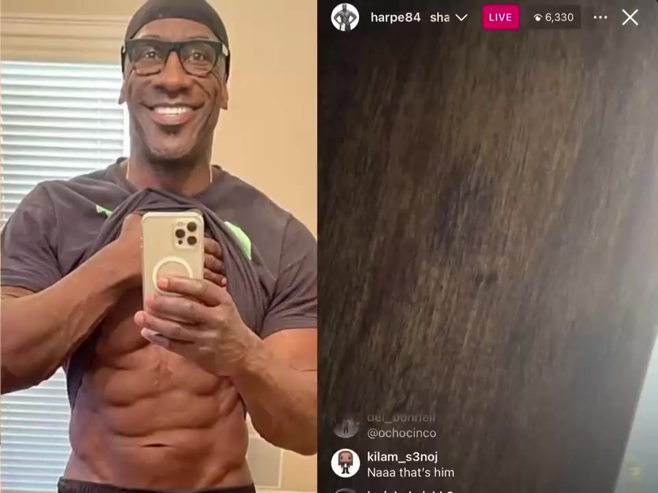 Shannon Sharpe Hot Leaked - Video Fuck On Live IG NEW